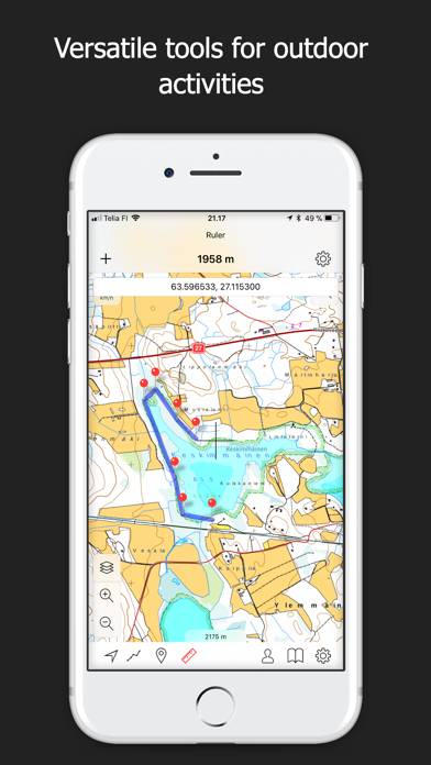 Topo maps App-Screenshot #2