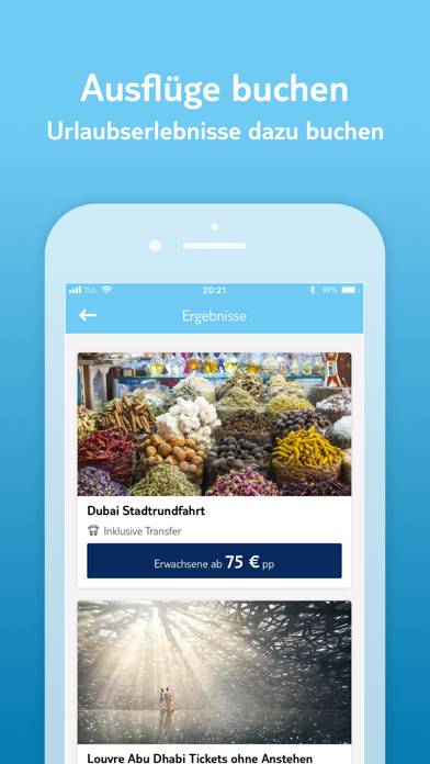 MyTUI – Reisen & Erlebnisse App-Screenshot #3