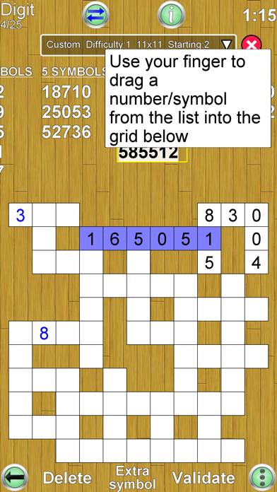 Number Fit Puzzle plus App screenshot #1