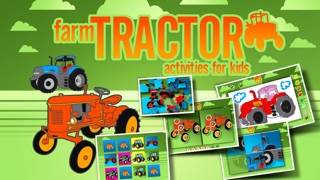 Farm Tractor Activities for Kids: : Puzzles, Drawing and other Games