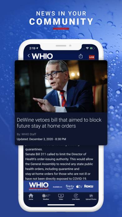 Whio App screenshot