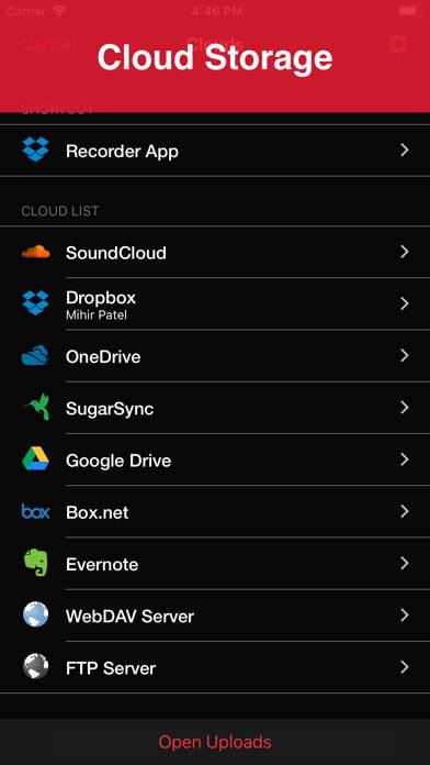 Audio Recorder Pro and Editor Captura de pantalla de la aplicación #5