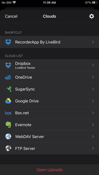 Audio Recorder Pro and Editor Captura de pantalla de la aplicación #6