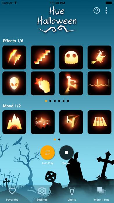 Hue Halloween for Philips Hue App skärmdump #2