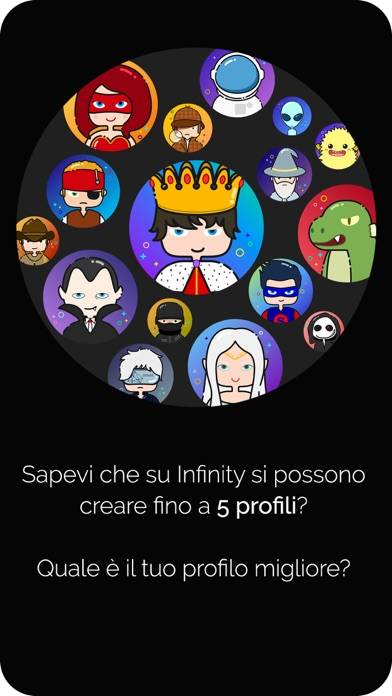 Infinity e Premium su Infinity Schermata dell'app #4