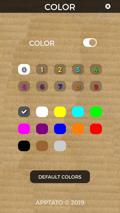 Pi Digits Memory Game App screenshot #3