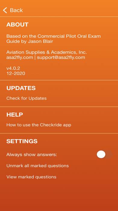 Commercial Pilot Checkride Captura de pantalla de la aplicación #4