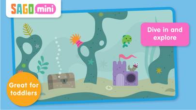 Sago Mini Ocean Swimmer App screenshot #2