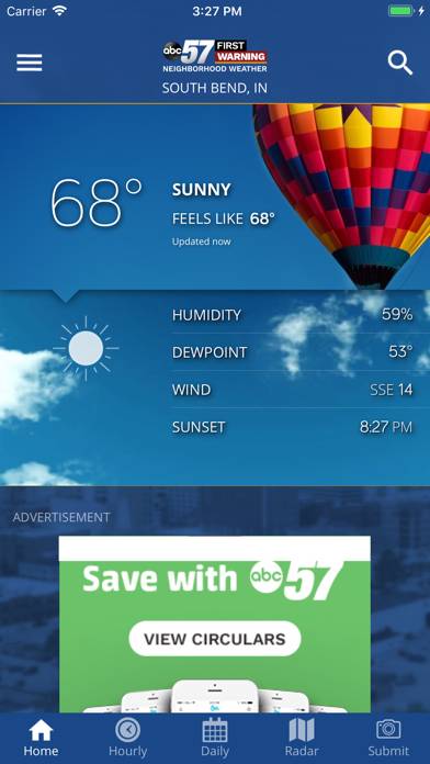 ABC 57 Weather App screenshot #1