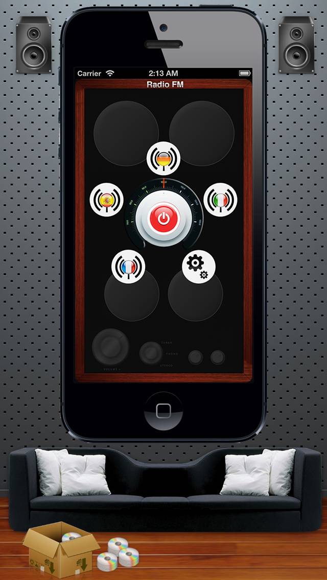 FM Radio iOS7 Edition App screenshot #1