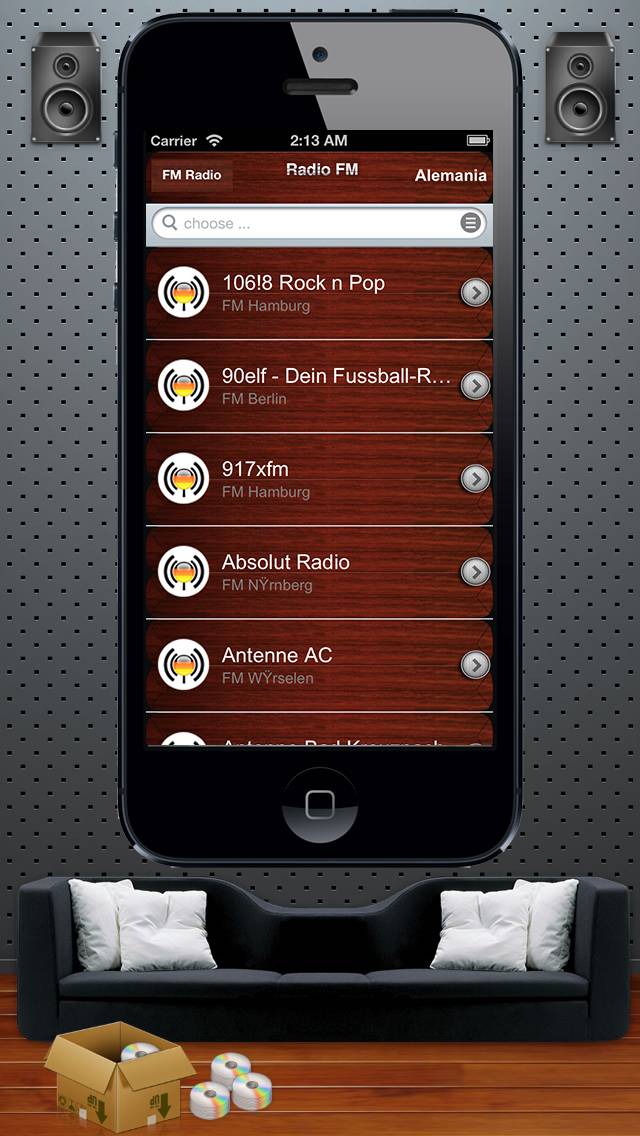 FM Radio iOS7 Edition App screenshot #3
