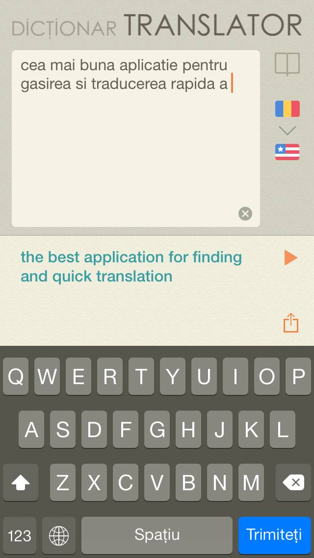 Dicționar și Translator Captura de pantalla de la aplicación #4