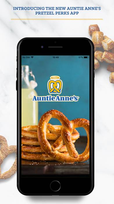 Auntie Anne's Pretzel Perks App screenshot #1