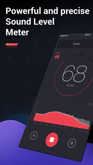 DB Meter & Spectrum Analyzer Schermata dell'app #1