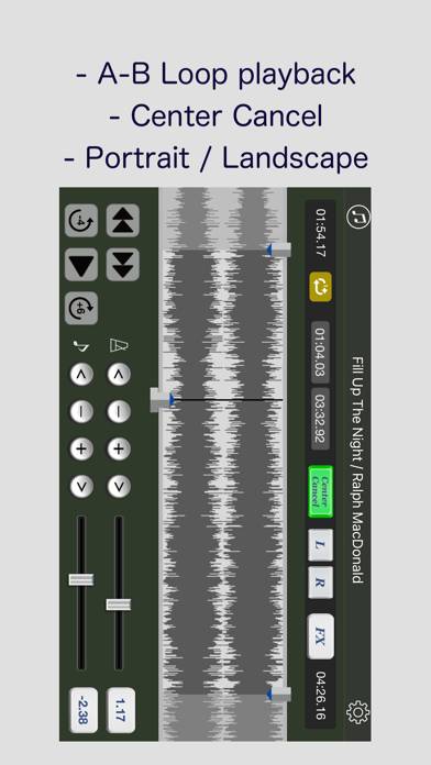 Audio Unit Player Schermata dell'app #4