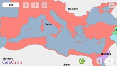 GeaCron History Maps Schermata dell'app #1