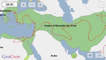 GeaCron History Maps App-Screenshot #3