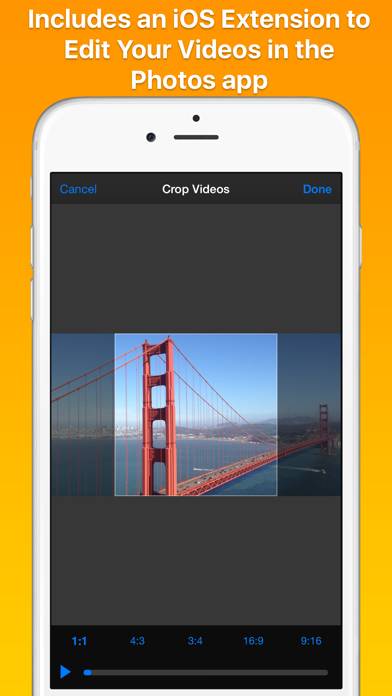 Crop Videos App screenshot #2