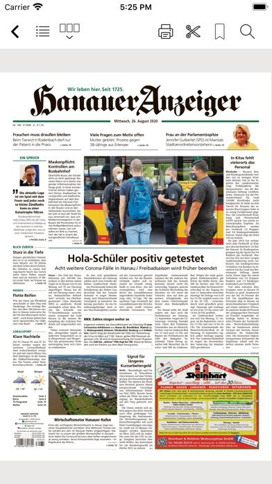 Offenbach-Post E-Paper App-Screenshot