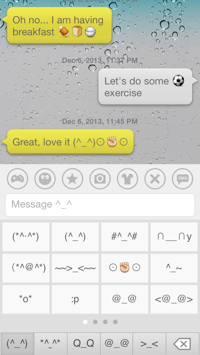 Dream Emoji 2 – talk with emoticon smiley face in emoji keyboard ^_^ App screenshot #3