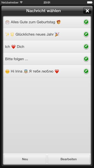 LEDme, die LED Laufschrift App-Screenshot