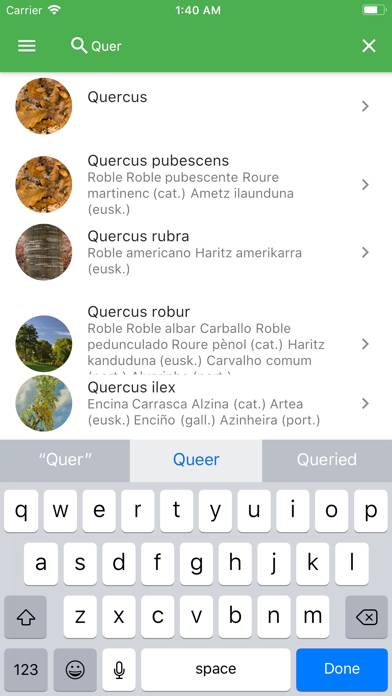Arboles Ibericos Captura de pantalla de la aplicación #5