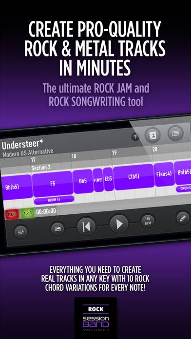 SessionBand Rock 1 App-Screenshot #1