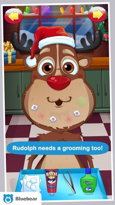 Shave Santa schermata del gioco