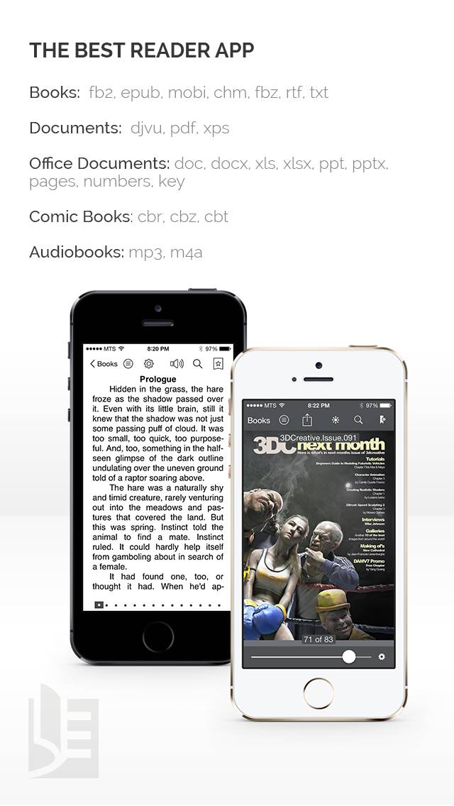 TotalReader for iPhone - The BEST eBook reader for epub, fb2, pdf, djvu, mobi, rtf, txt, chm, cbz, cbr