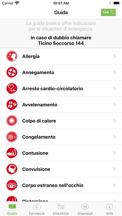 Primi Soccorsi Schermata dell'app #2