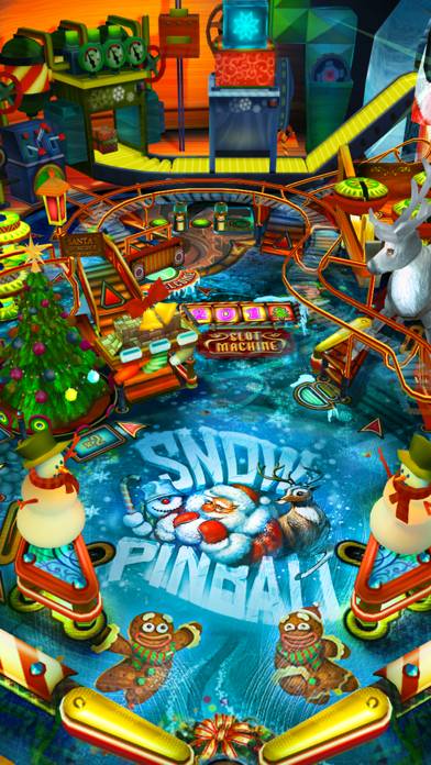 Snow Pinball: Santa's Factory! game screenshot