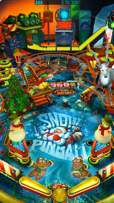 Snow Pinball: Santa's Factory! game screenshot