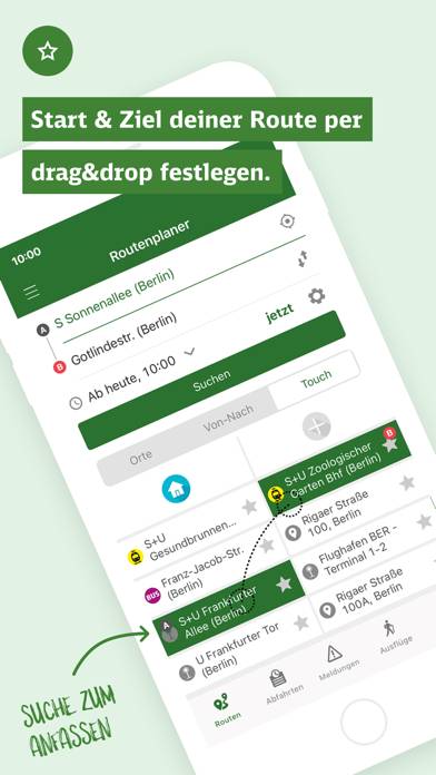S-Bahn Berlin App-Screenshot