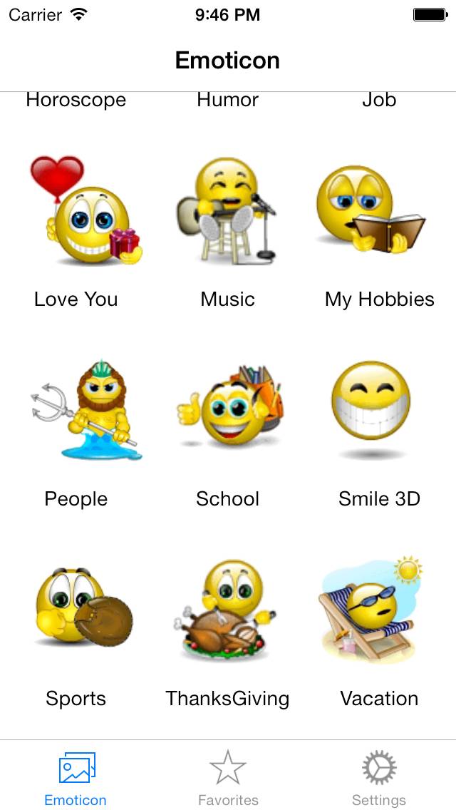 3D Animated Emoji PRO plus Emoticons App screenshot #2