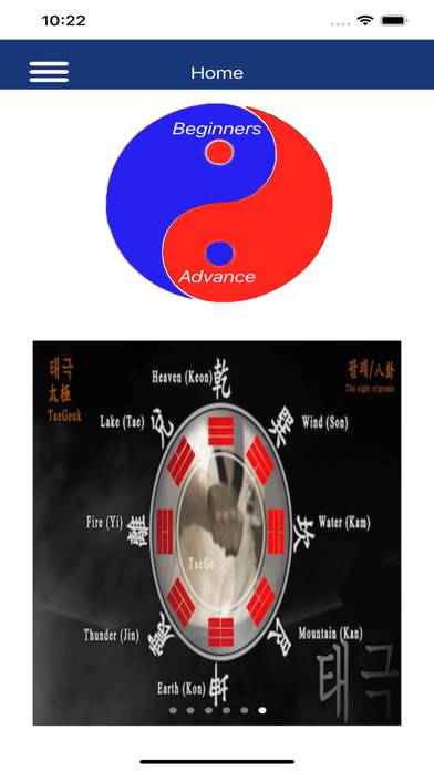 WTF Poomsae App-Screenshot
