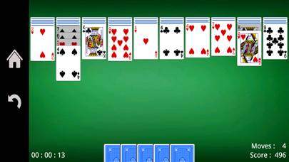 Spider Solitaire скриншот игры