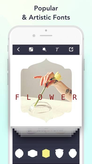 Lighto- Art photo shape editor Schermata dell'app #3