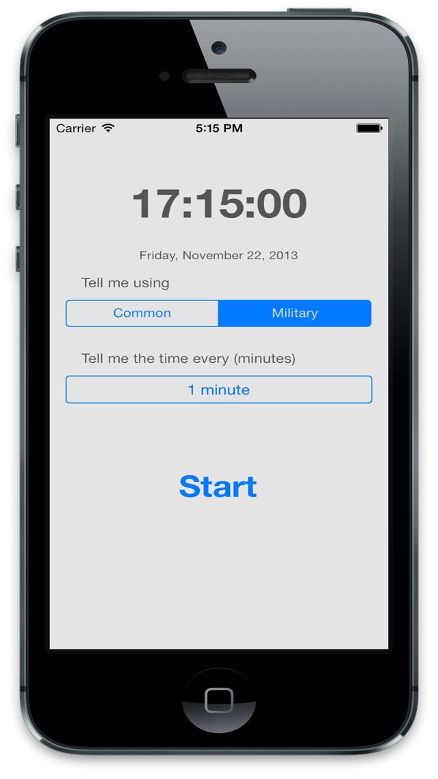 Tell me the time App screenshot #3