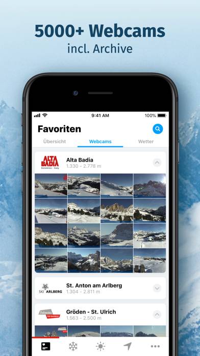 Bergfex: ski, snow & weather Uygulama ekran görüntüsü #4