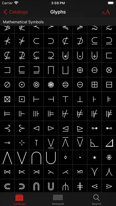 Unicode Pad Pro with keyboards Capture d'écran de l'application #5