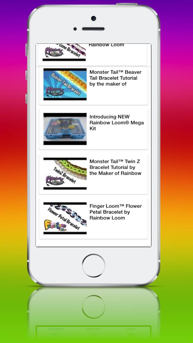 Rainbow Loom Pro App skärmdump #3