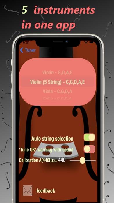 Violin Tuner- For Pro Accuracy Capture d'écran de l'application #4