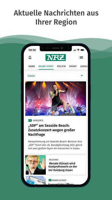 NRZ News App-Screenshot #1