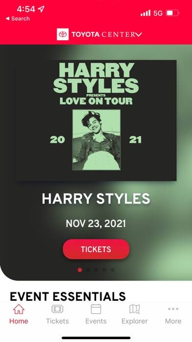 Houston Rockets App screenshot