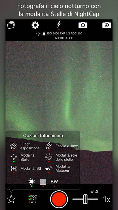 NightCap Camera Schermata dell'app #3