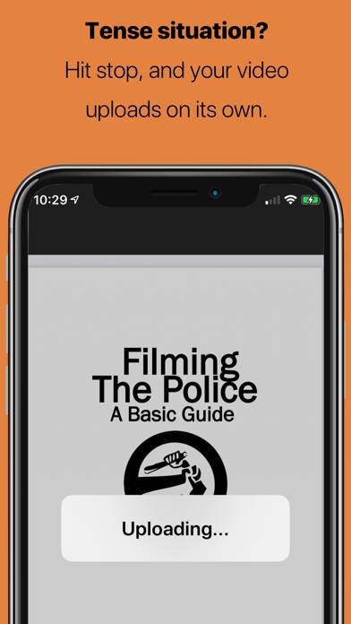 Cop Watch Video Recorder App screenshot