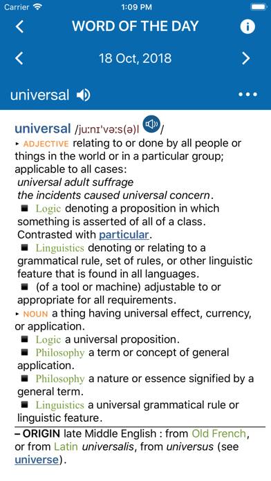 Oxford Dict. & Conc. Thes. App screenshot #4