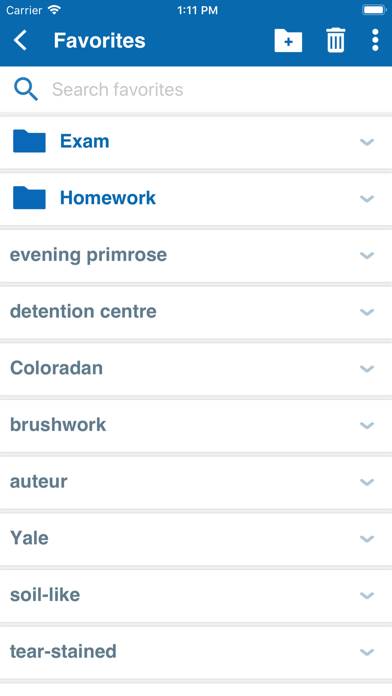 Oxford Dict. & Conc. Thes. App screenshot #6