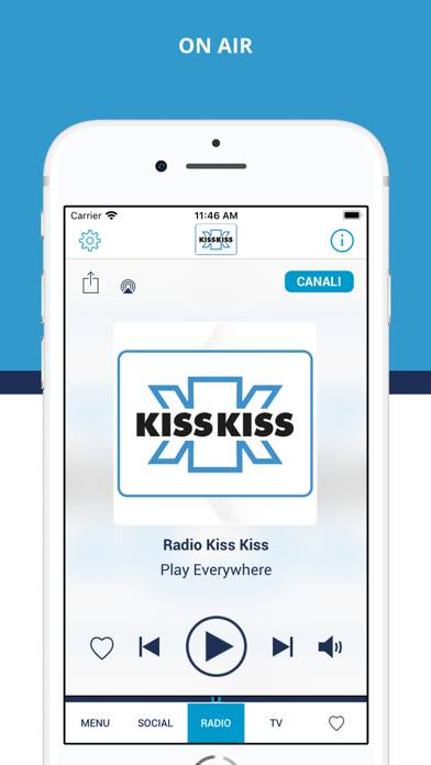 Radio Kiss Kiss Schermata dell'app #2