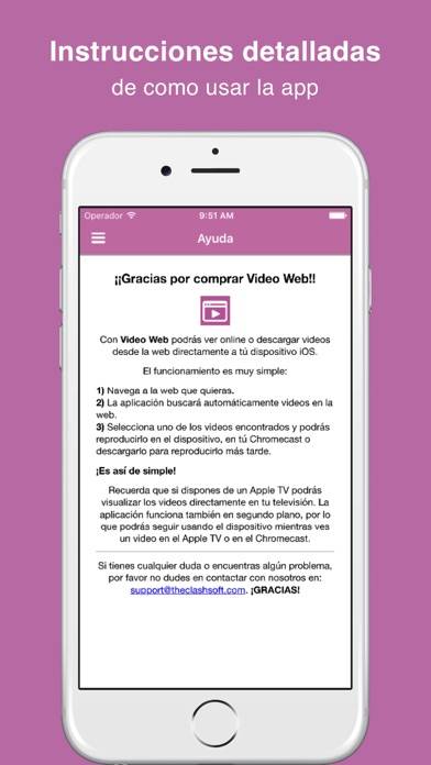 Video Web App screenshot #3